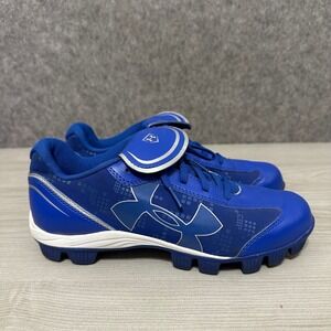 Under Armour Rotational Traction Baseball Football Cleats Blue Women's Size 8
